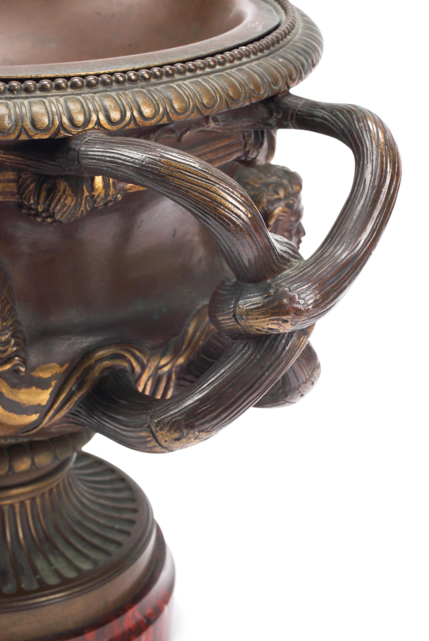 A French Bronze Model of the Warwick Vase