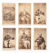 [CIVIL WAR]. A group of 27 CDVs of Union soldiers, many identified subjects from the 144th New York Infantry.