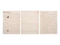 [SLAVERY & ABOLITION] -- [RECONSTRUCTION]. Labor contracts, "Rules & Regulations," and other documents associated with freedmen working on the South Carolina plantation of John S. Wilson, 1865-1868.