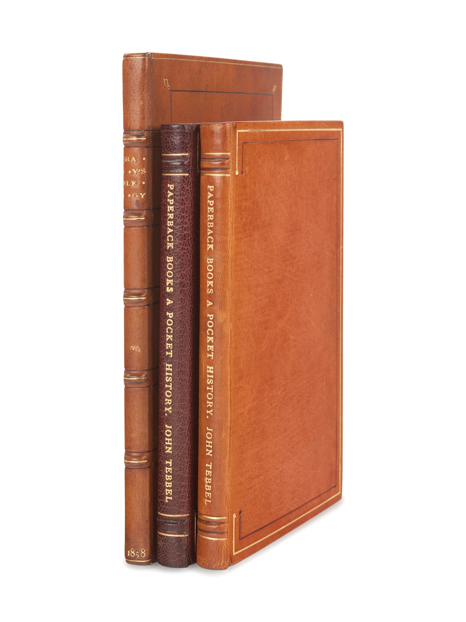 [MONASTERY HILL BINDING & KELLIEGRAM BINDING]. A group of 3 works, comprising: