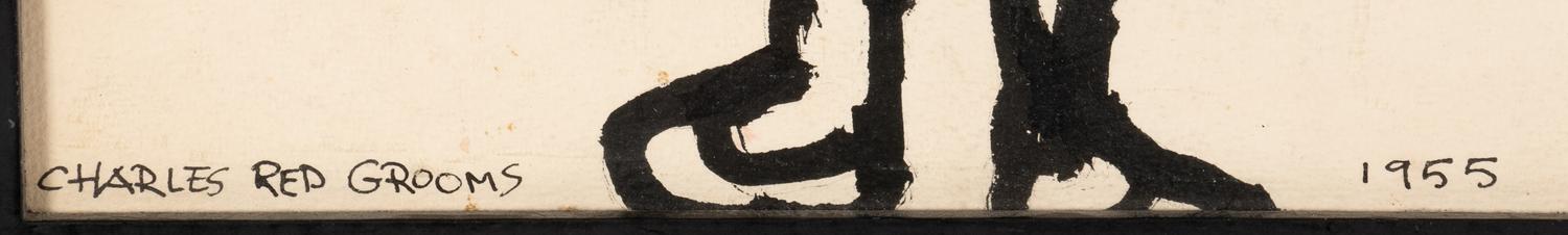 Untitled (Clown Juggler) backed with Untitled (Head)