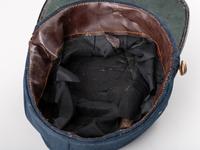 [CIVIL WAR]. 53rd Pennsylvania forage cap with insignia and II Corps, 1st Division badge.