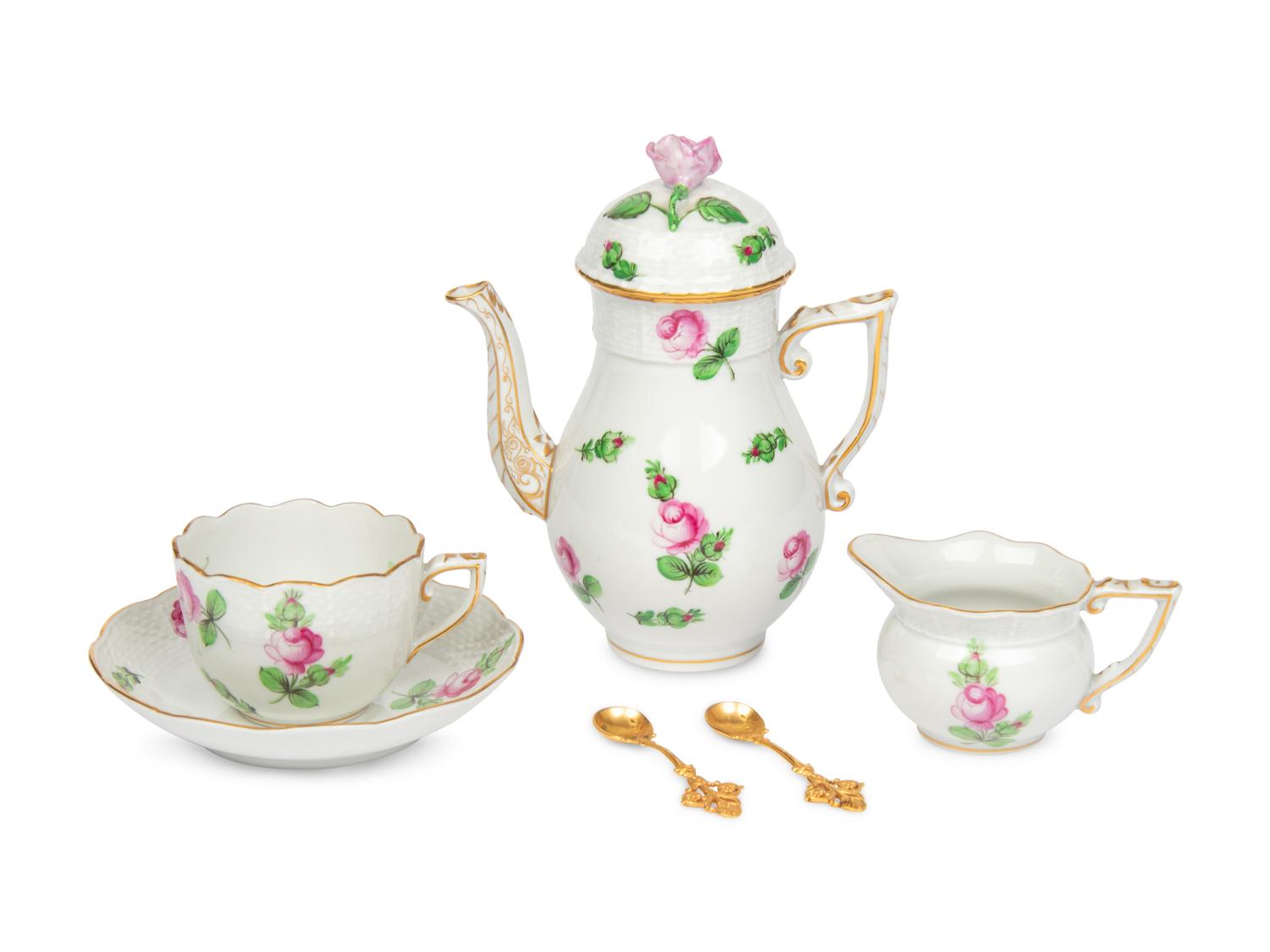 A Collection of Herend Porcelain Articles