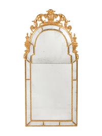 A George III Style Giltwood Mirror