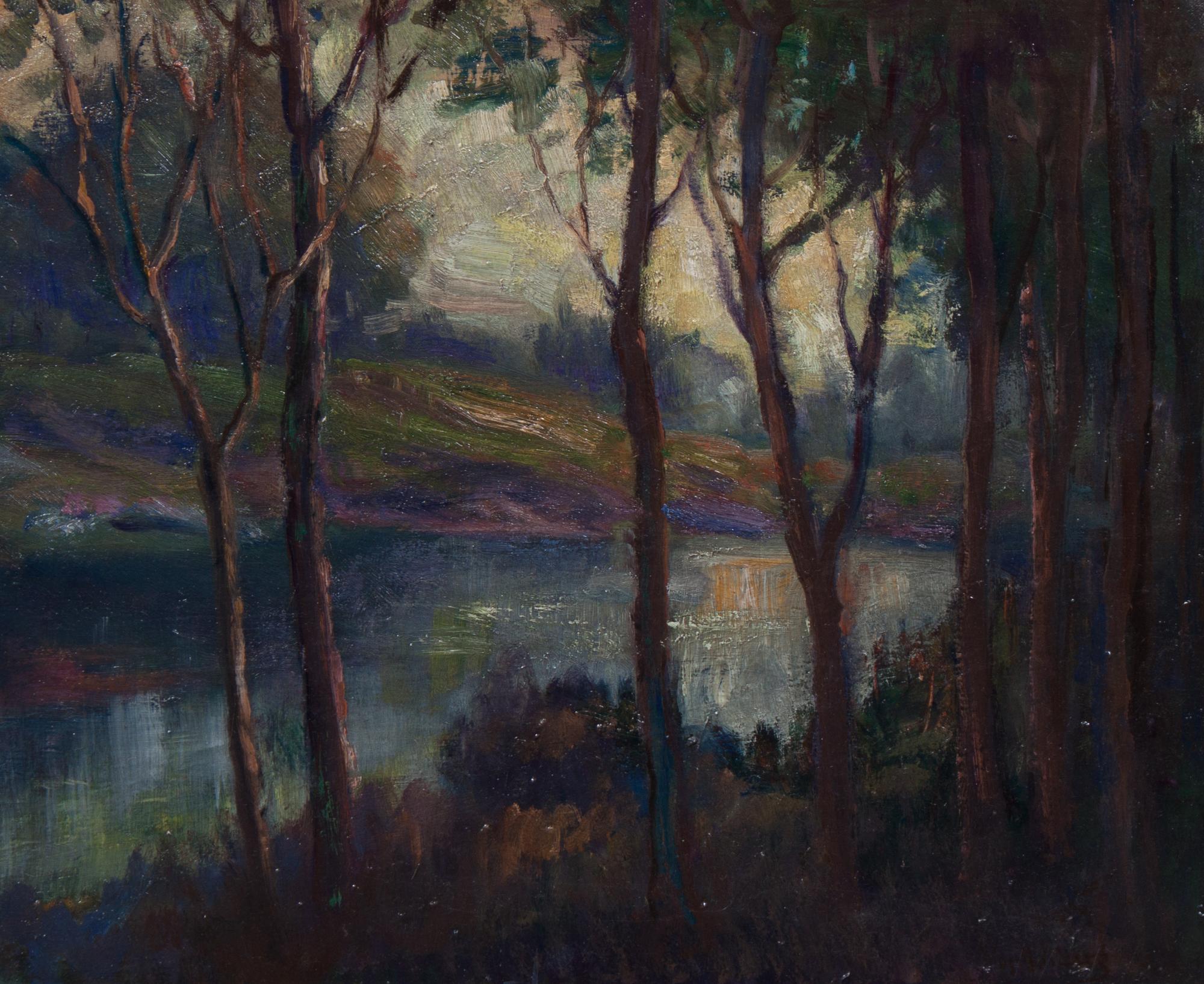 Voss Wiberg, (20th century), Forest Landscape