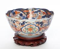 A Japanese Porcelain Center Bowl Diameter of bowl 10 7/8 inches.