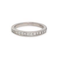 TIFFANY & CO., DIAMOND RING AND BAND