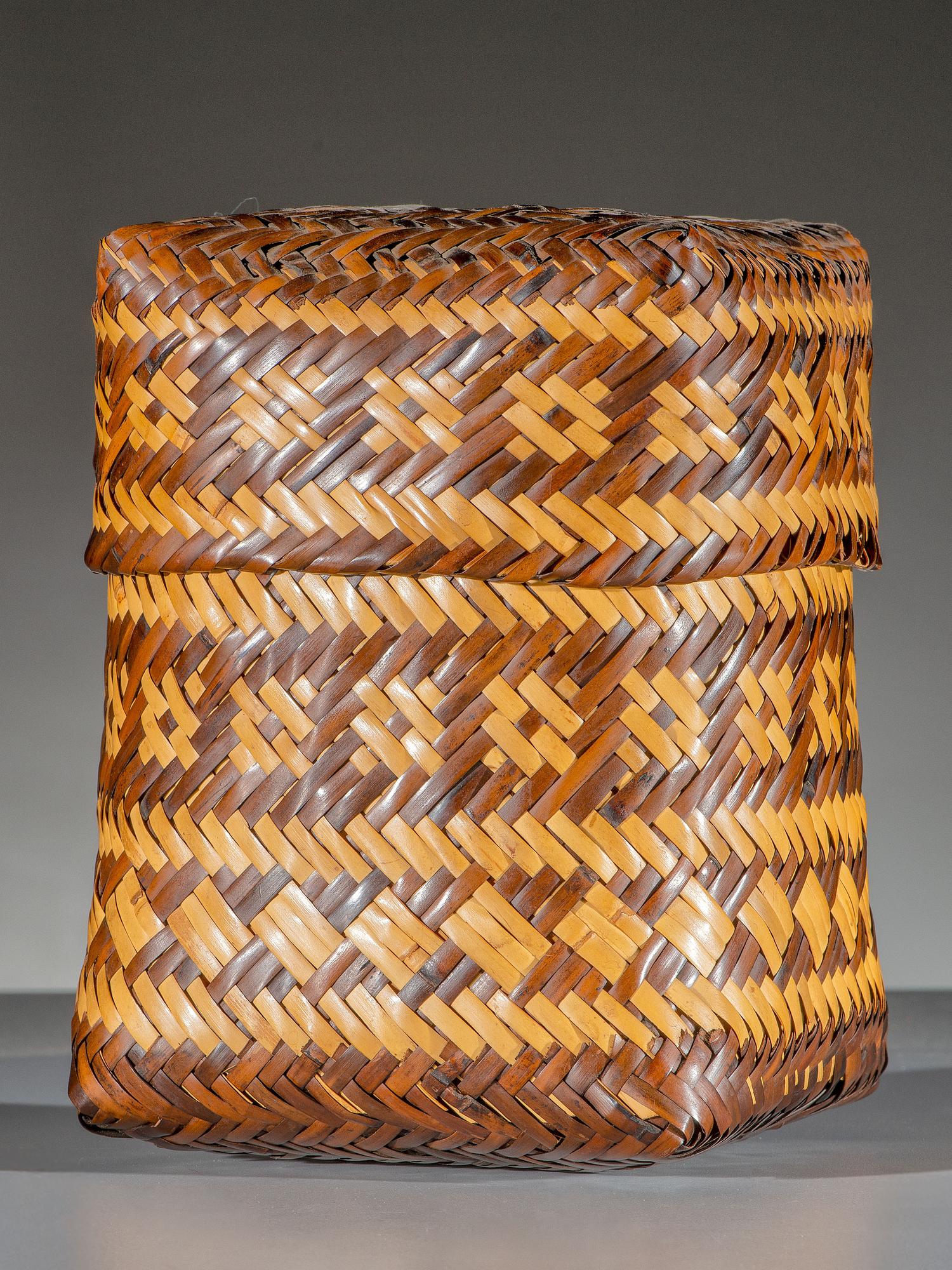 Double-Walled Lidded Basket