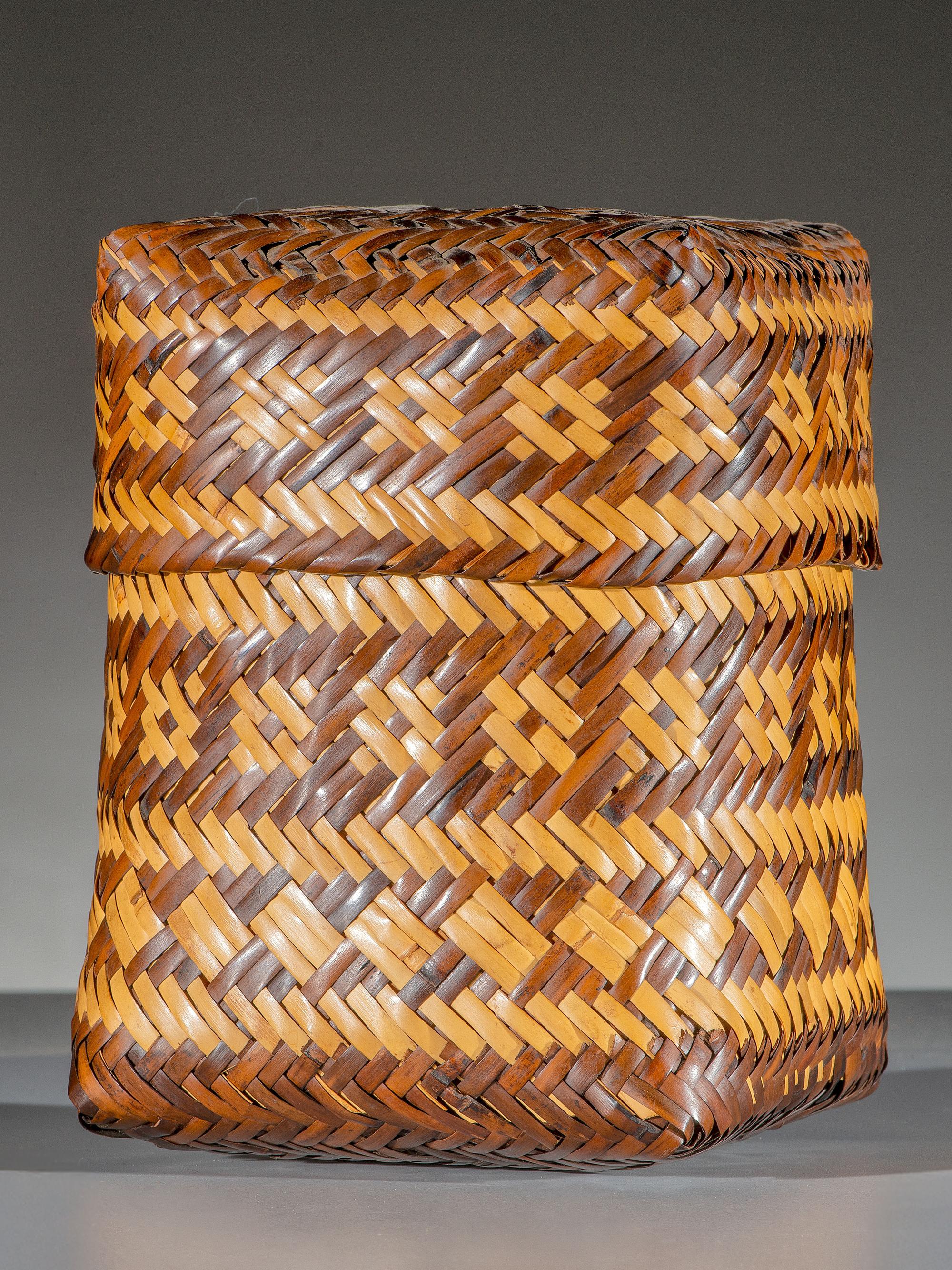 Double-Walled Lidded Basket