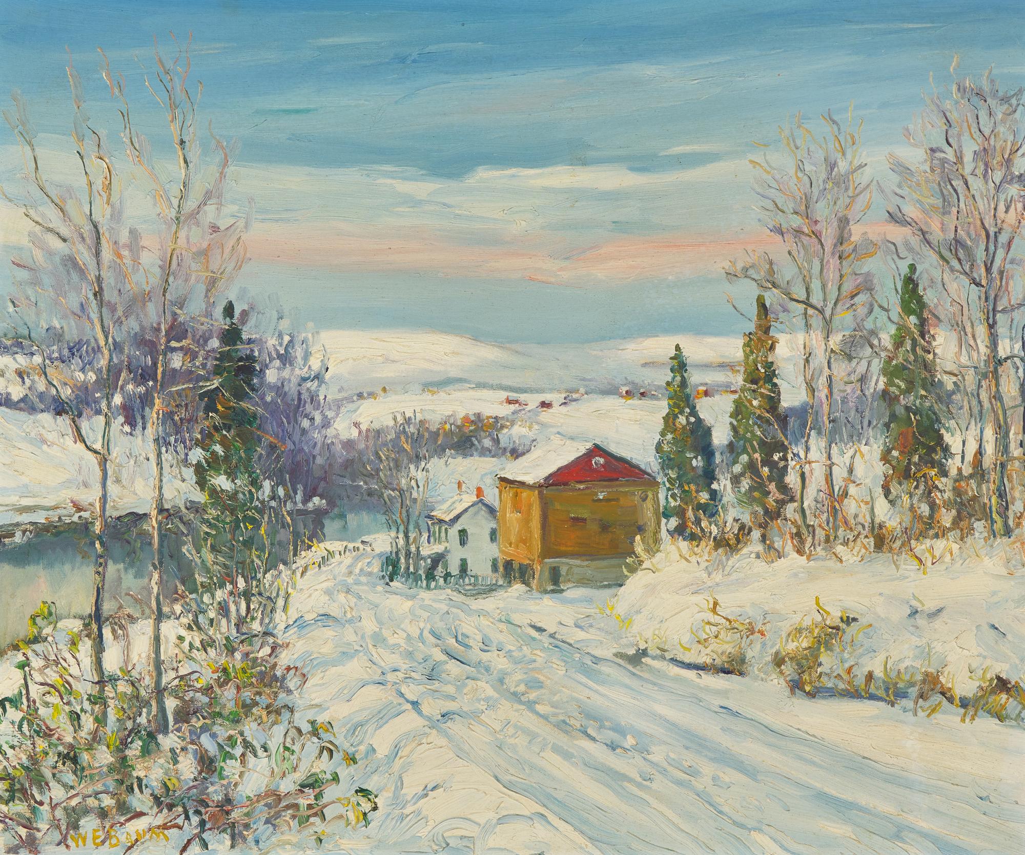 Walter Emerson Baum (American, 1884-1956) — Winter, Pennsylvania