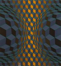 Victor Vasarely, (French/Hungarian, 1906-1997), Untitled