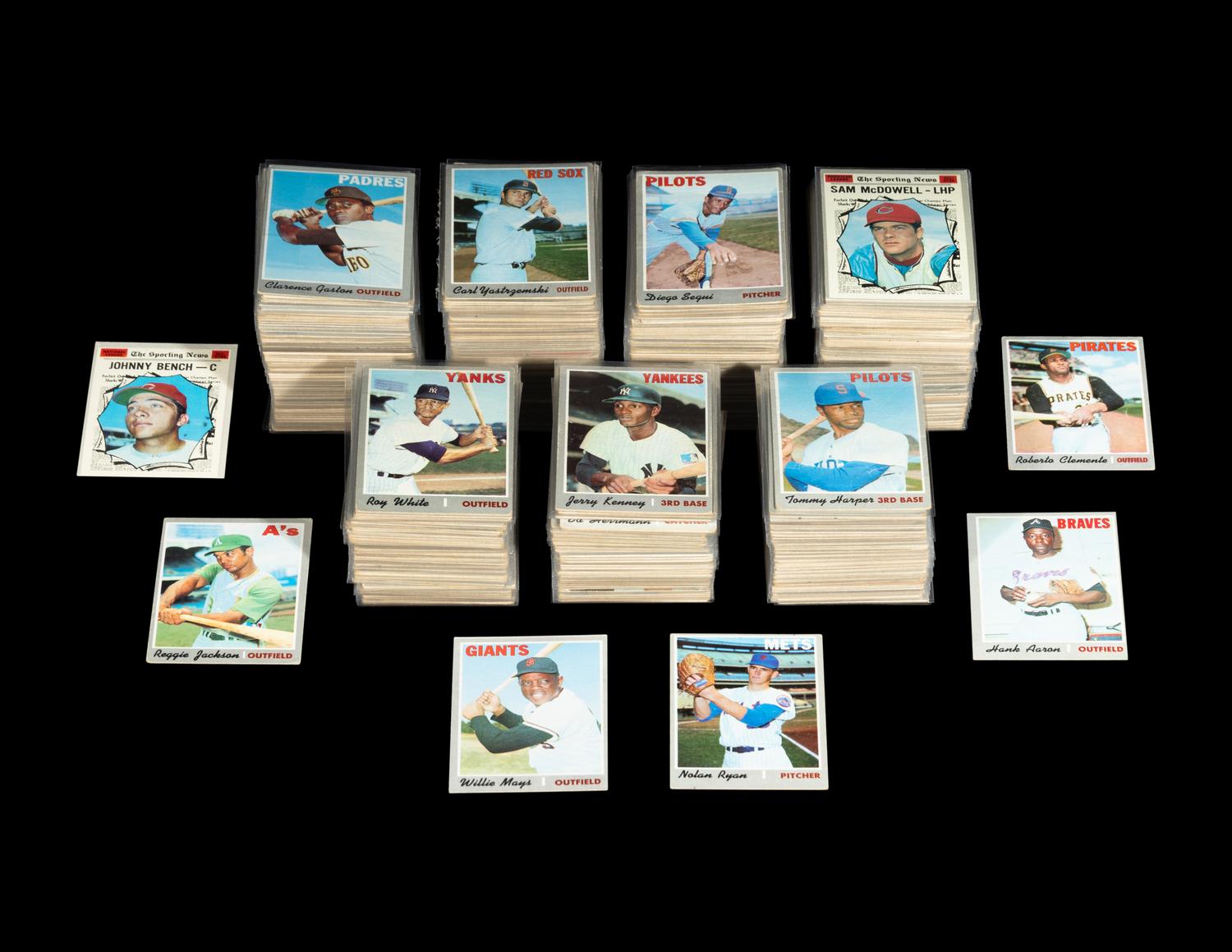 A Complete Set of 1970 Topps Baseball Cards (720/720)