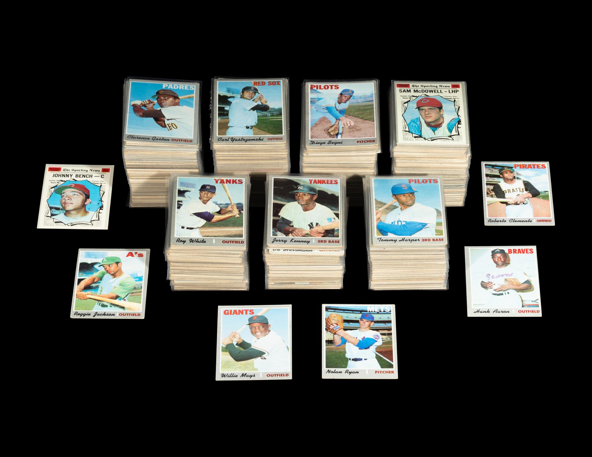A Complete Set of 1970 Topps Baseball Cards (720/720)