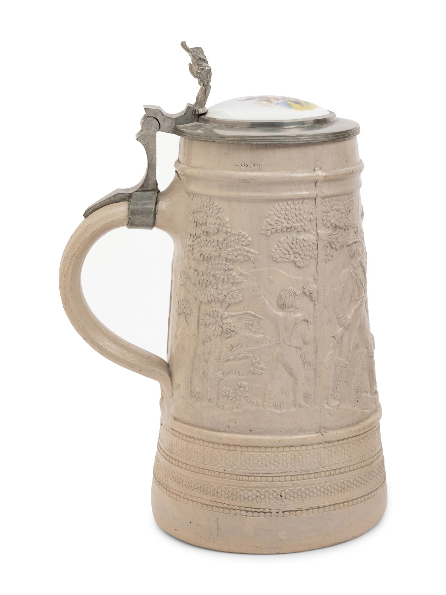 A Group of Four Beer Steins