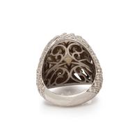 OPAL AND DIAMOND RING