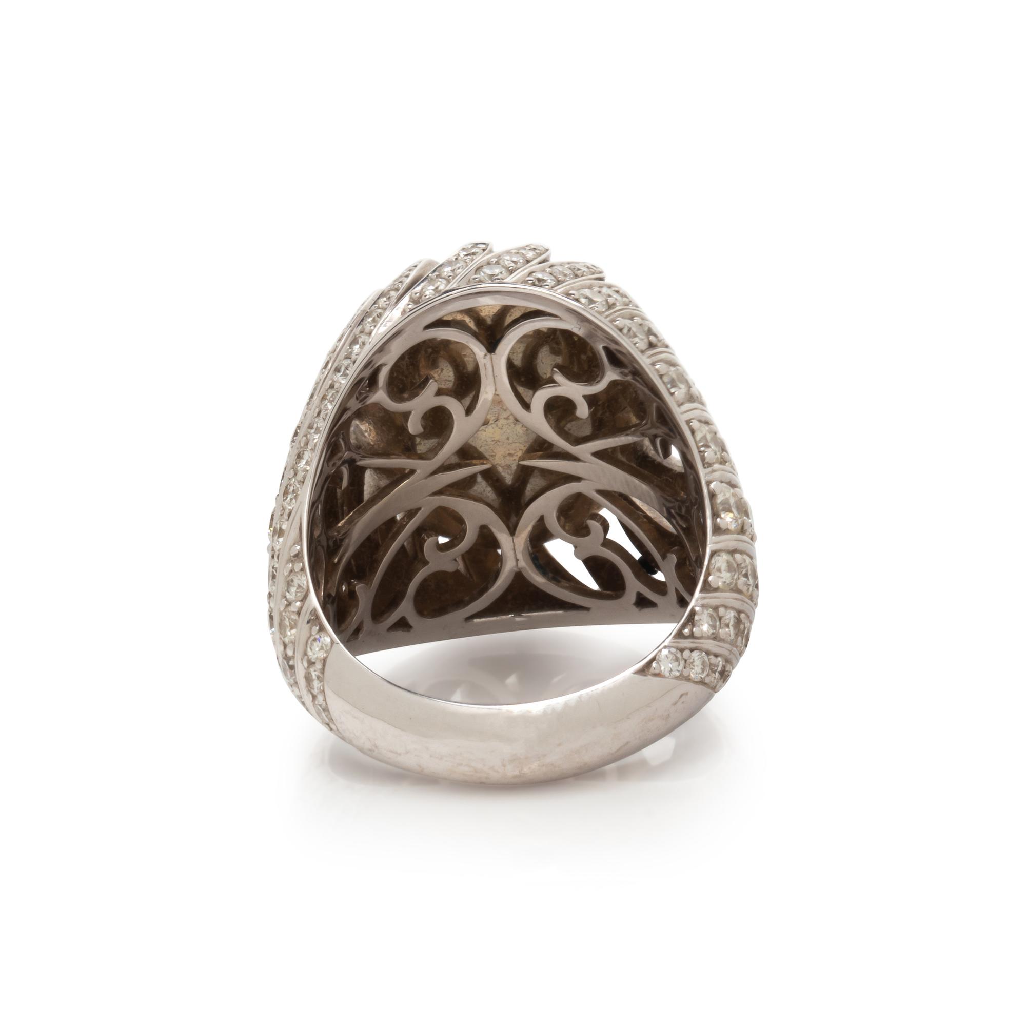 OPAL AND DIAMOND RING