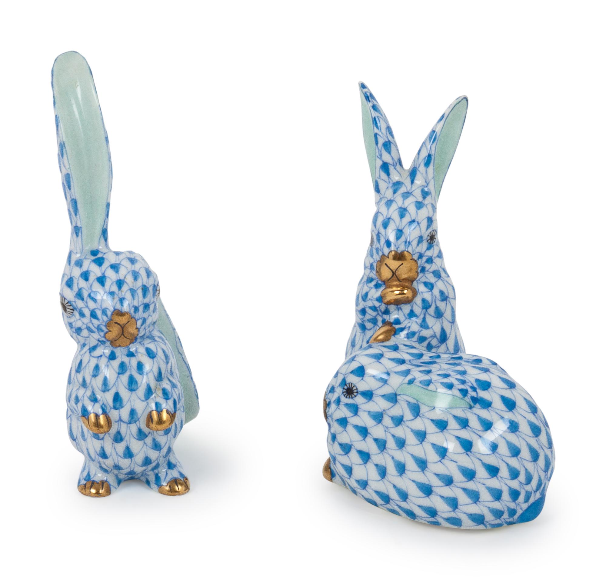 Two Herend Porcelain Figures