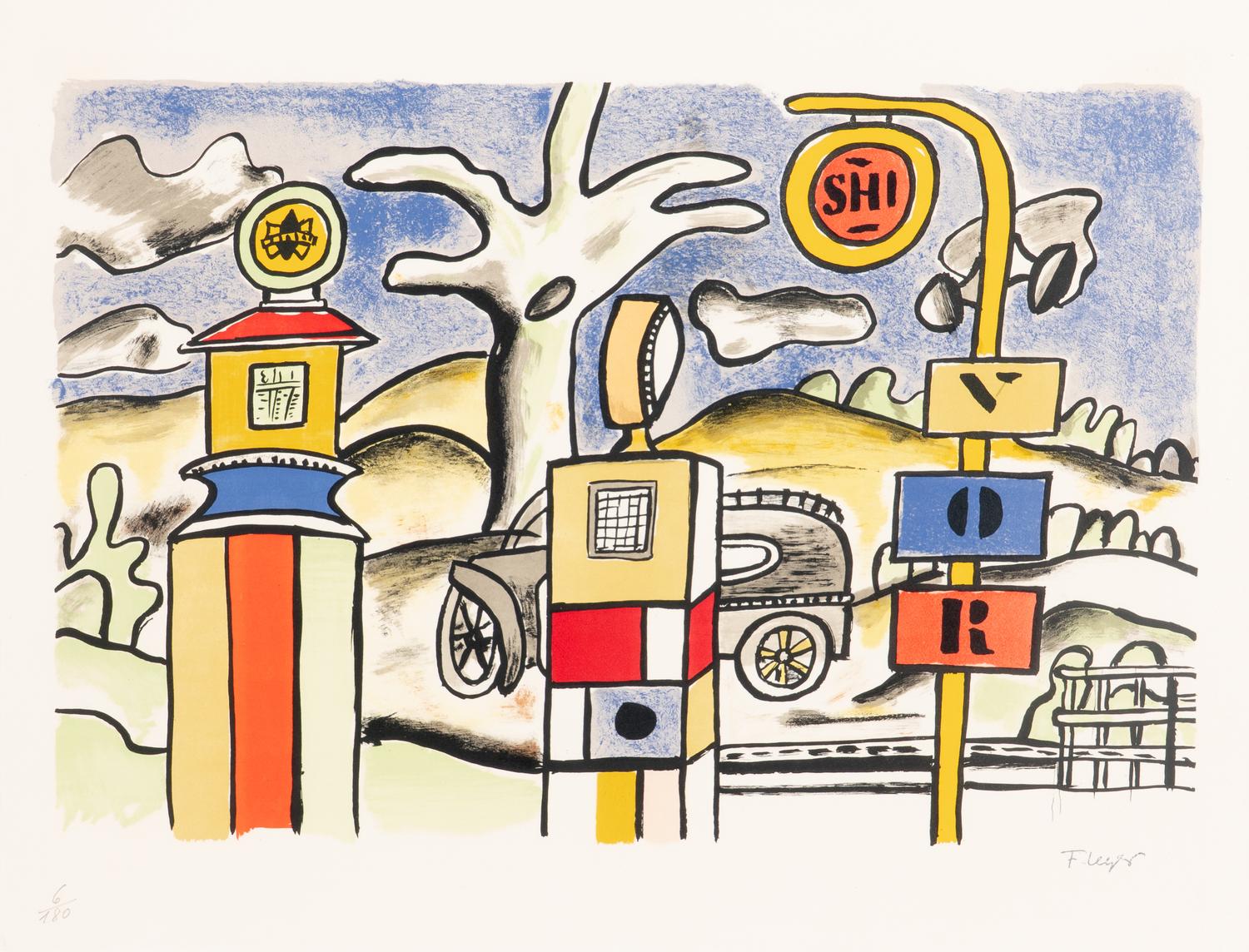 13 plates from La Ville , 1959