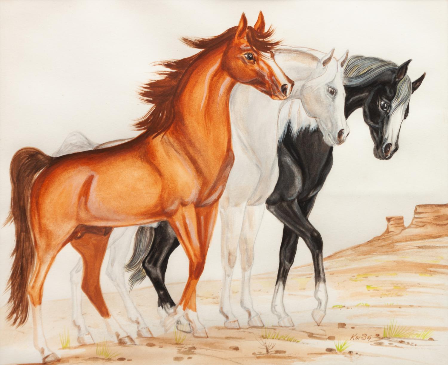 Three Stallions