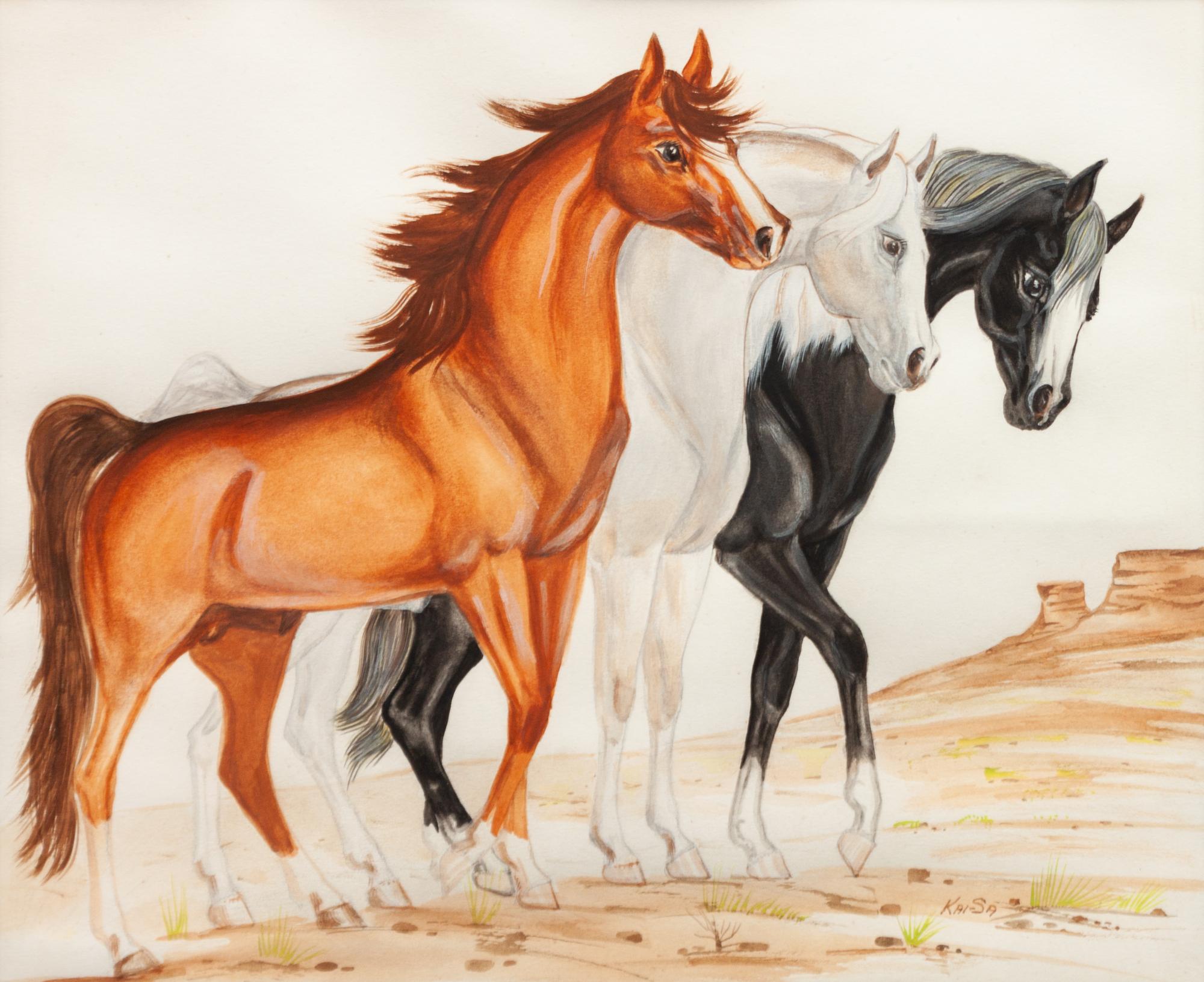 Three Stallions