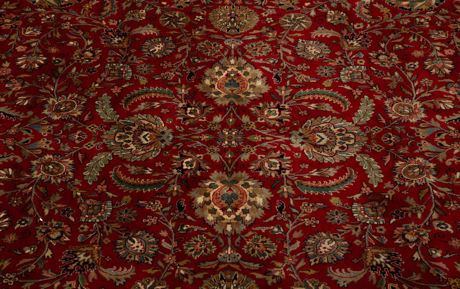 An Indian Persian Design Wool Rug