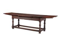 An English Baroque Style Oak Extension Table
