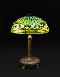 Acorn or Vine Pattern Lamp