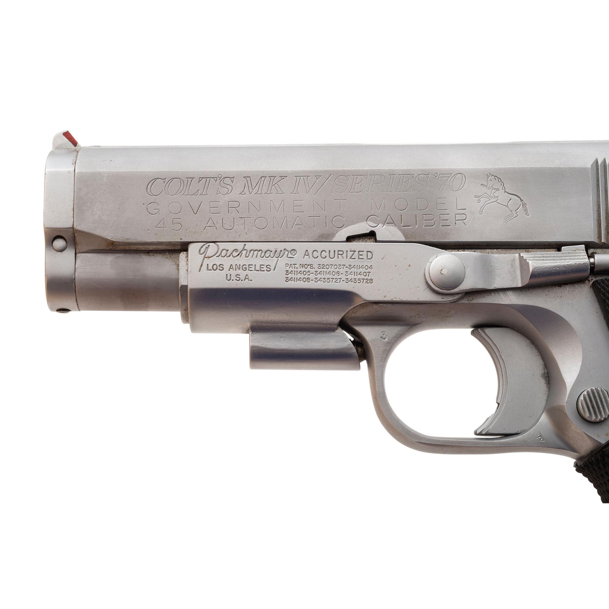 **Pachmayr Signature Model Customized Colt MKIV Series 70 Pistol