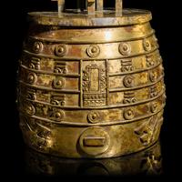 A Chinese Gilt Bronze Bell, Bianzhong, 20th Century — 近代 鎏金铜编钟