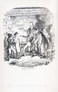 DICKENS, CHARLES. Oliver Twist. London, 1838. 3 vols. First edition in book form.