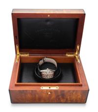 FRANCK MULLER, REF. 2852 18K WHITE GOLD TRIPLE TIME ZONE 'MASTER BANKER' WATCH