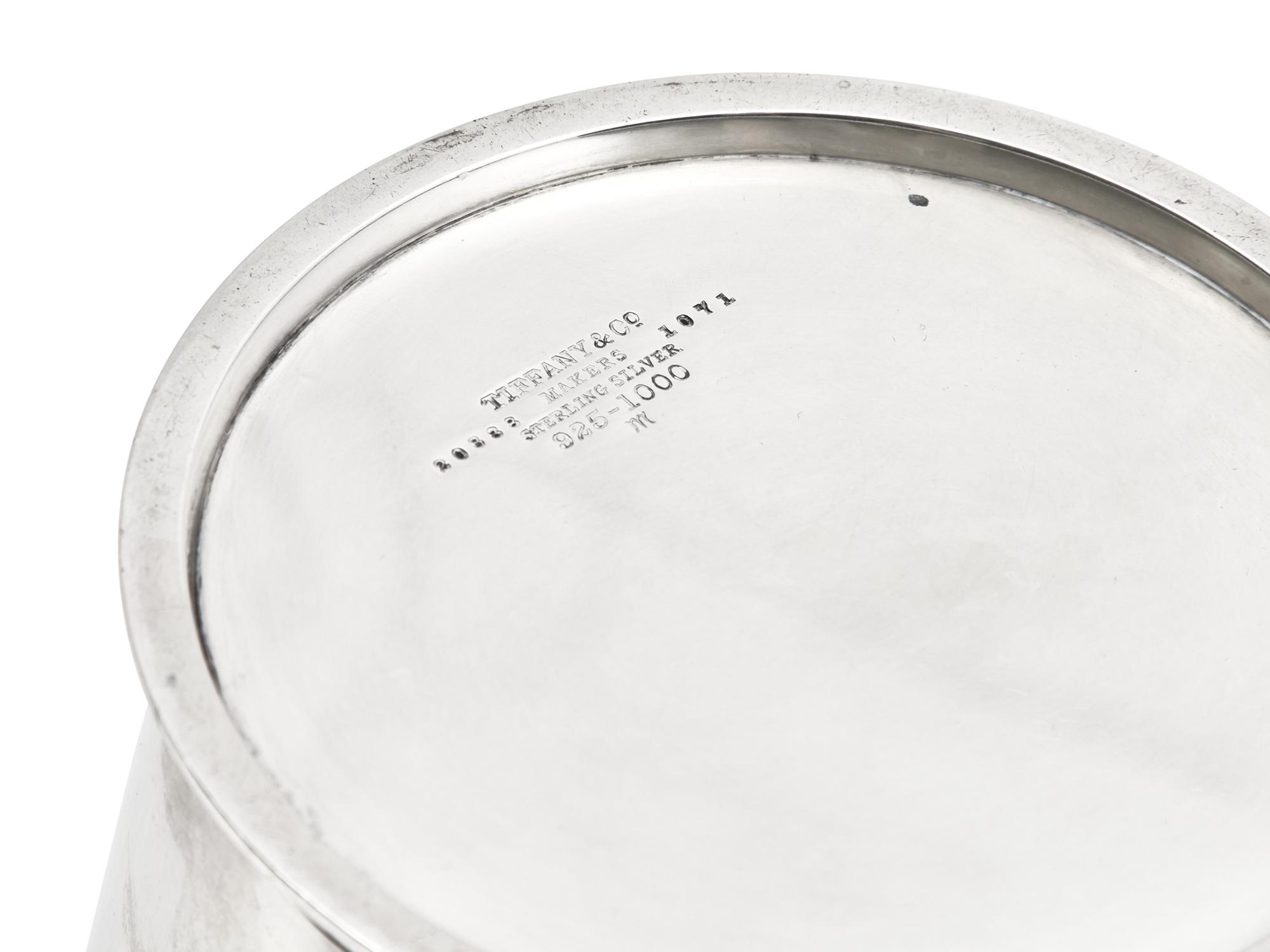 A Tiffany and Co. Silver Vase