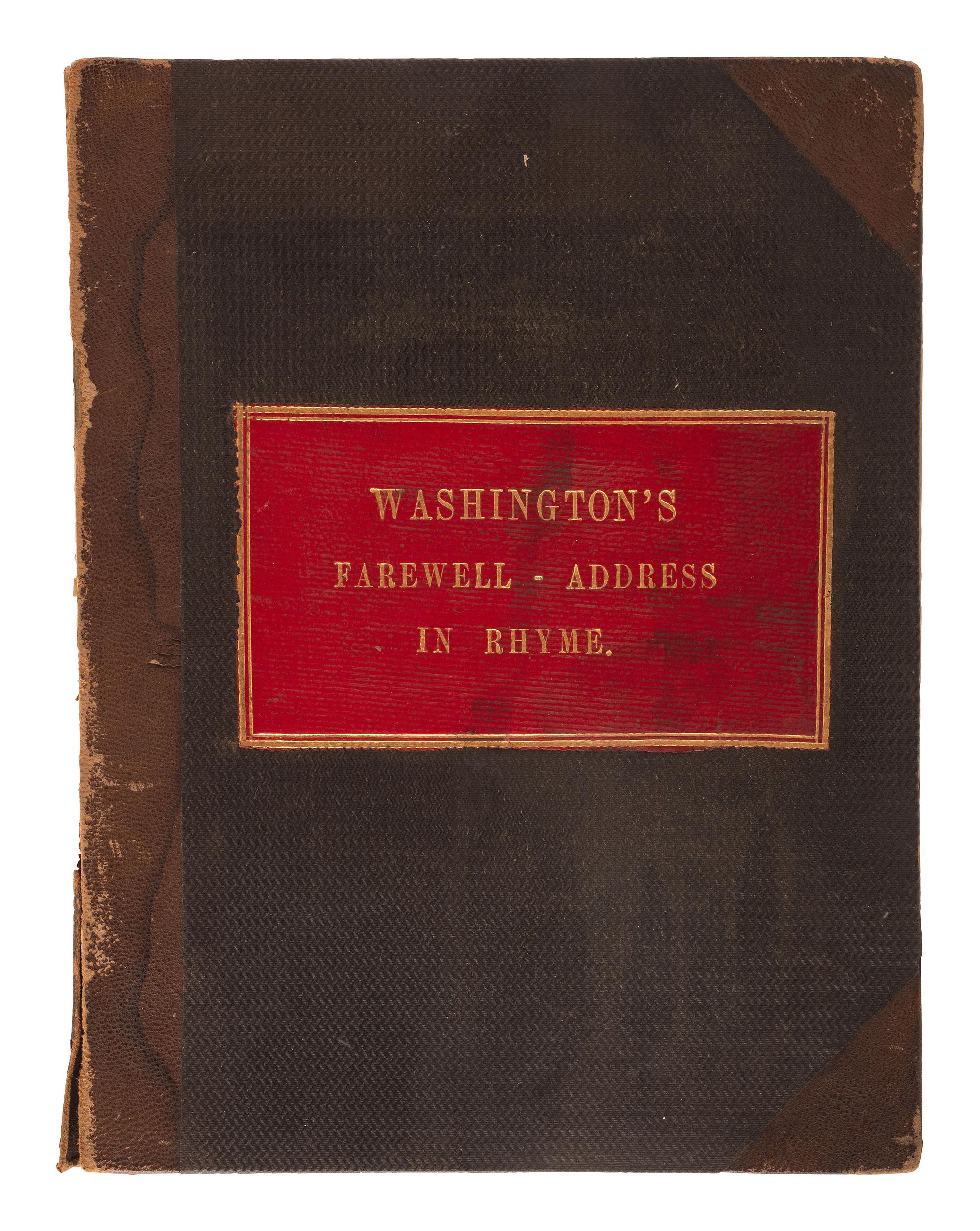 [WASHINGTON, George (1732-1799)]. A group of items related to George Washington, comprising: