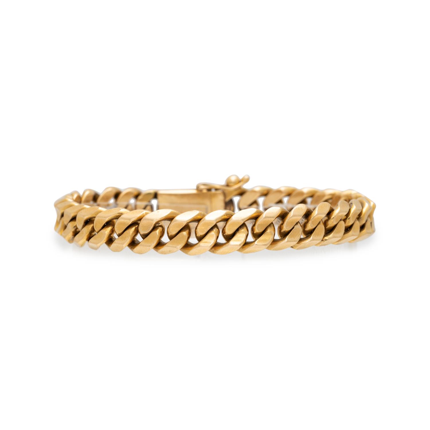 YELLOW GOLD BRACELET