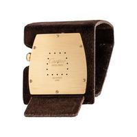 CARTIER, GOLD-PLATED 'LA DONA' TRAVEL CLOCK