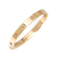 CARTIER, YELLOW GOLD 'LOVE' BANGLE BRACELET
