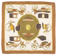 An Hermes 90cm Silk Scarf, 36" x 36".