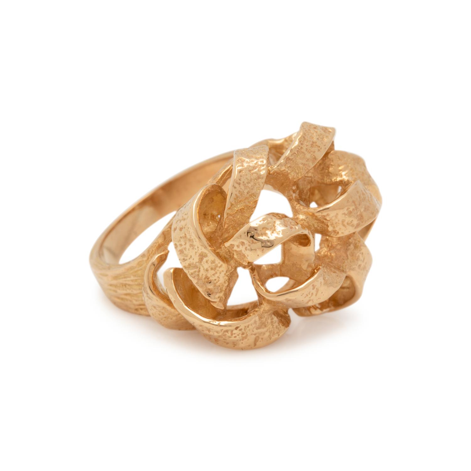 YELLOW GOLD RING