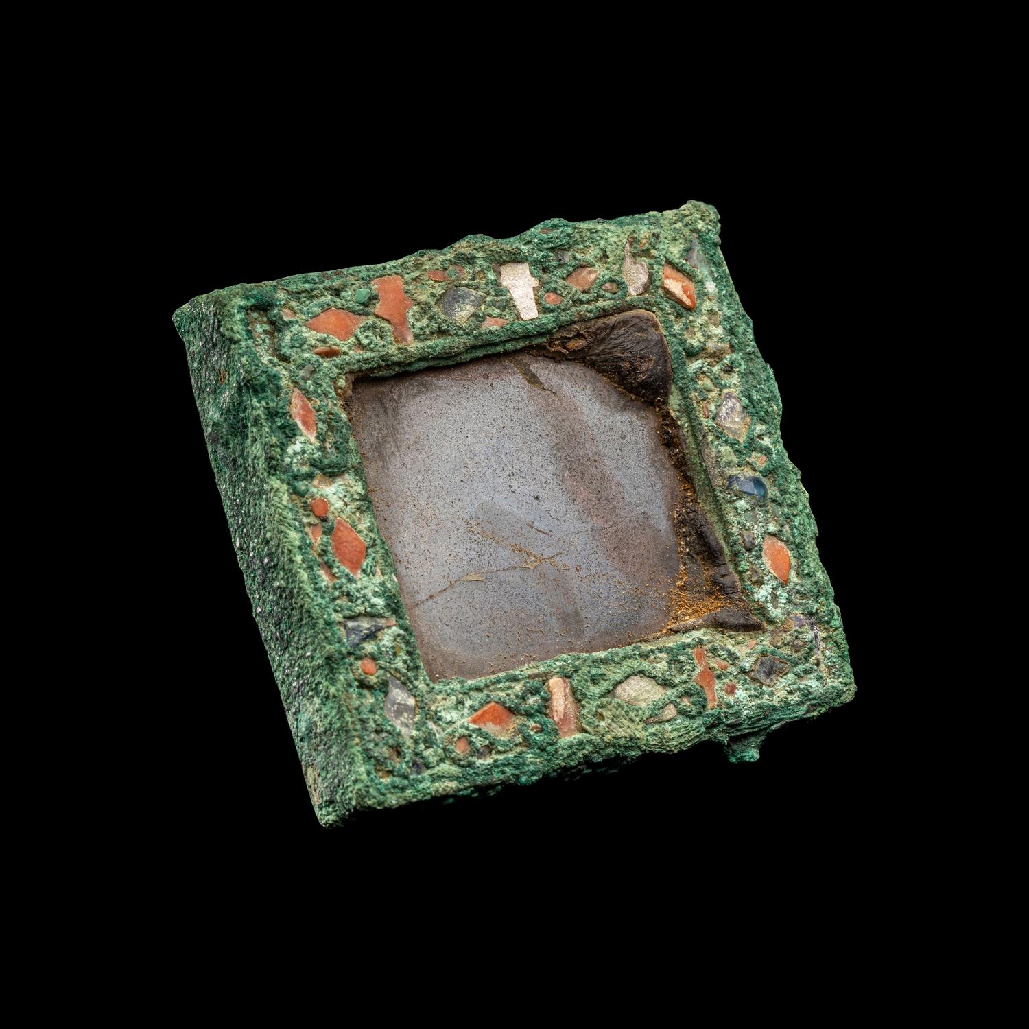 A Peruvian Obsidian and Copper Mirror