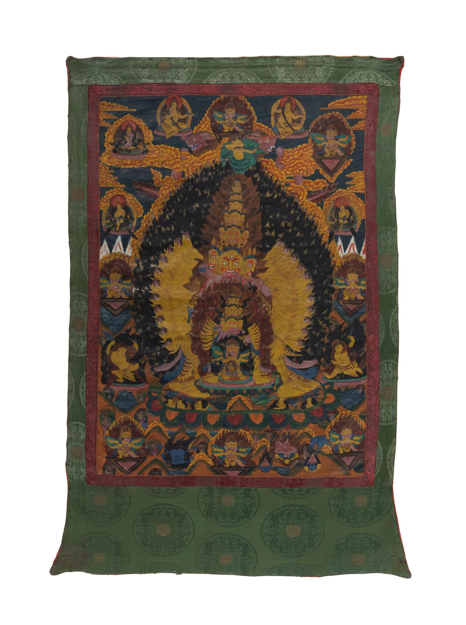 A Tibetan Thangka: Chemhok Heruka