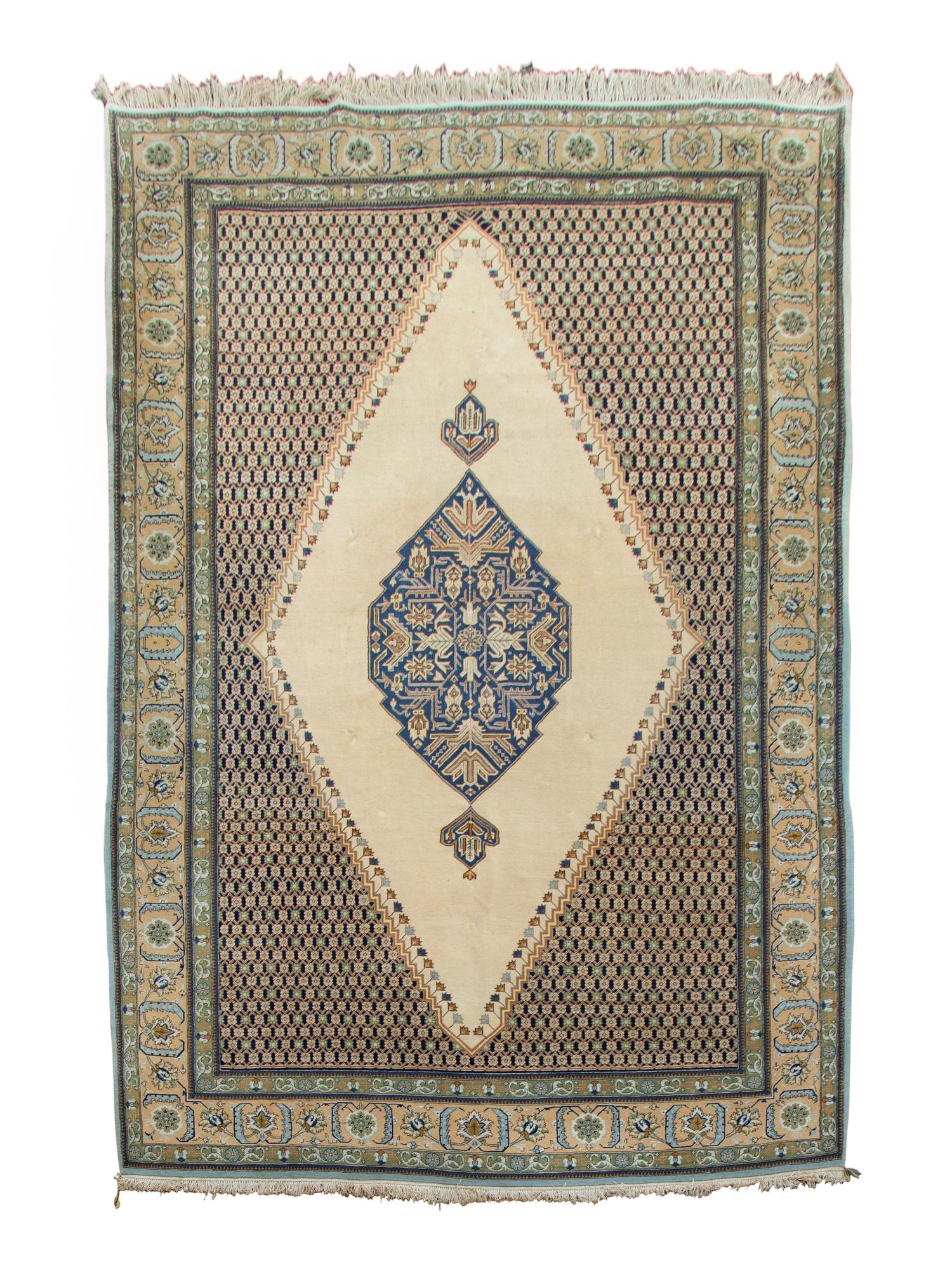 A Kashan Wool Rug