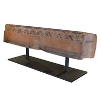 A Frank Lloyd Wright Designed Terra Cotta Fragment from the Francisco Terrace, Chicago, IL 15.5" W x 4" D x 6.5" H — United States, Circa 1895