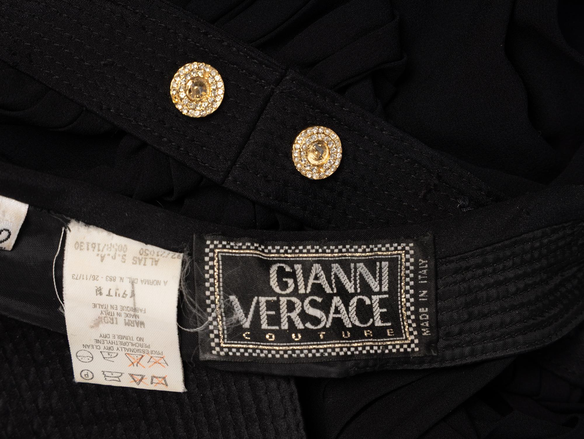 Gianni Versace, Pleated Silk Minidress, 1991