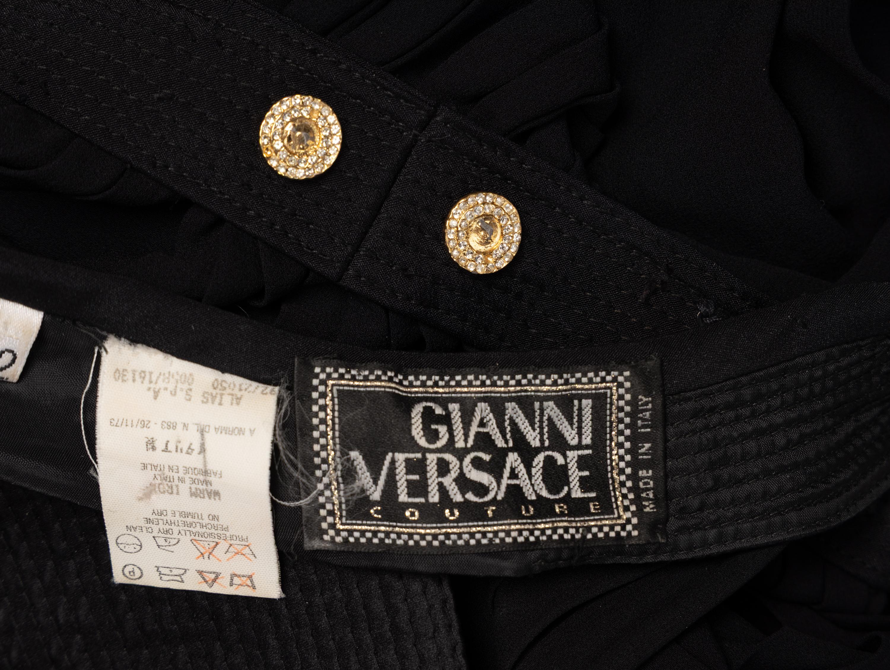 Gianni Versace, Pleated Silk Minidress, 1991