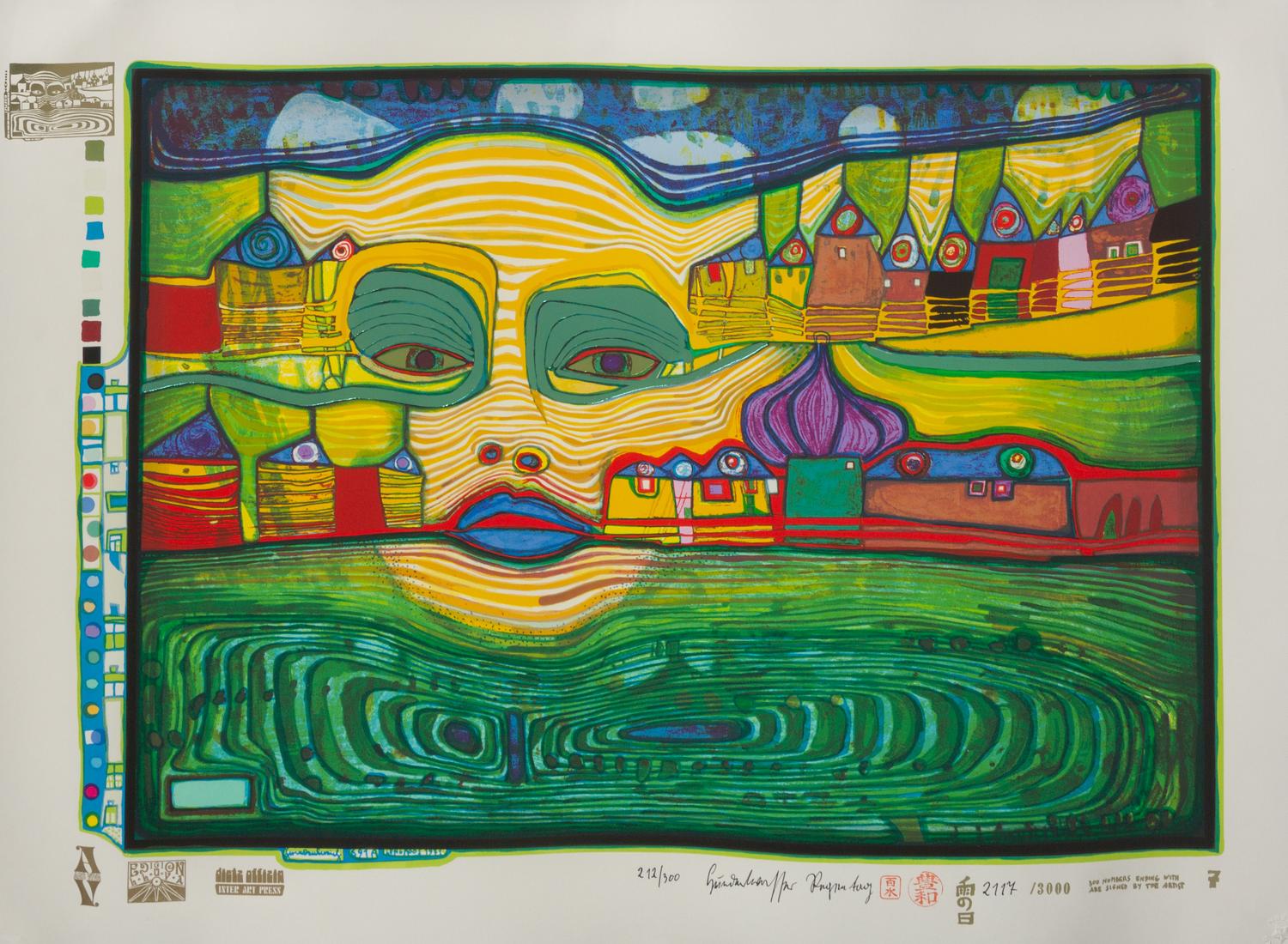 Regentag (portfolio of 8 works)