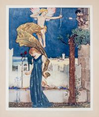 (FLINT, WILLIAM RUSSELL) CHAUCER, GEOFFREY . The Canterbury Tales. London, 1913. Limited edition number 107 of 500 copies. 3 vols.