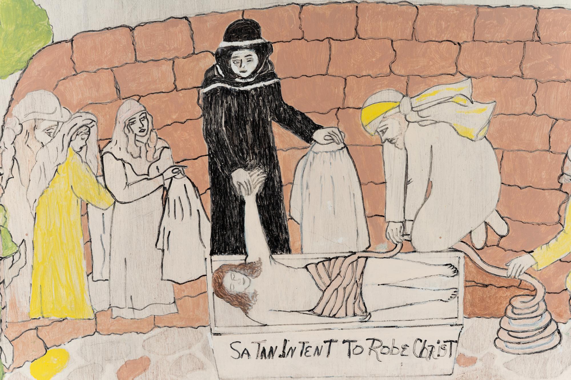 Satan Intent to Robe Christ