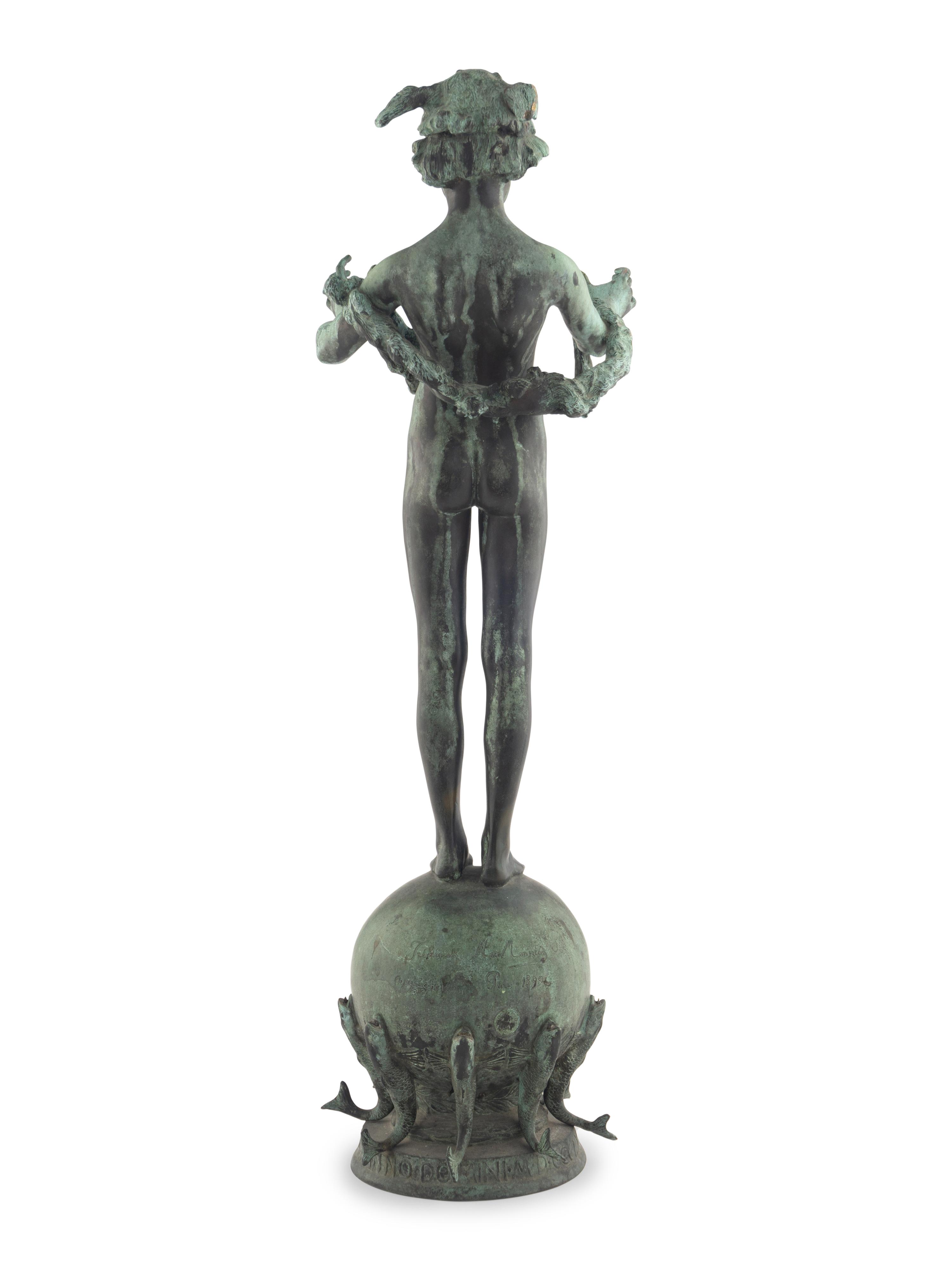 Frederick MacMonnies (American, 1863–1937) — Pan of Rohallion, 1894