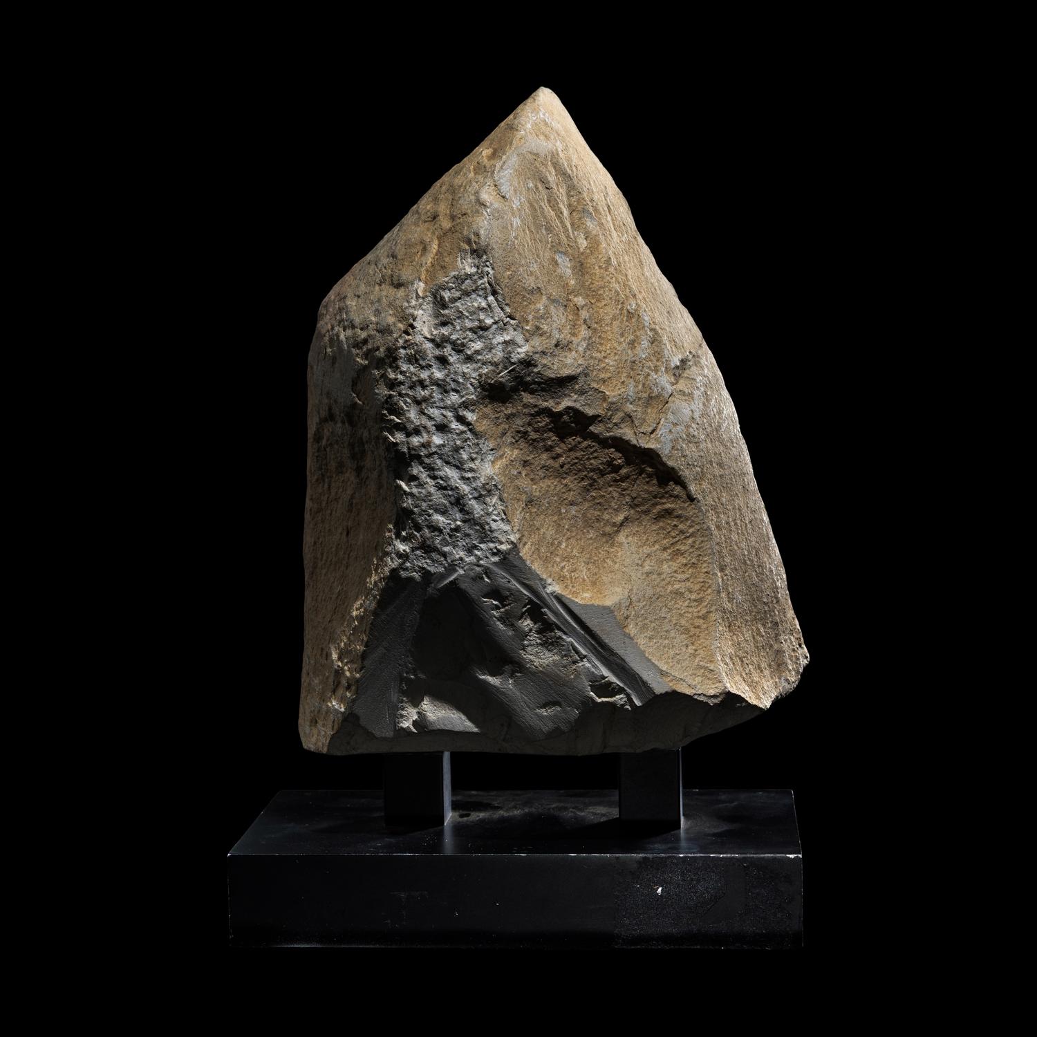 A Carthaginian Limestone Stele Fragment