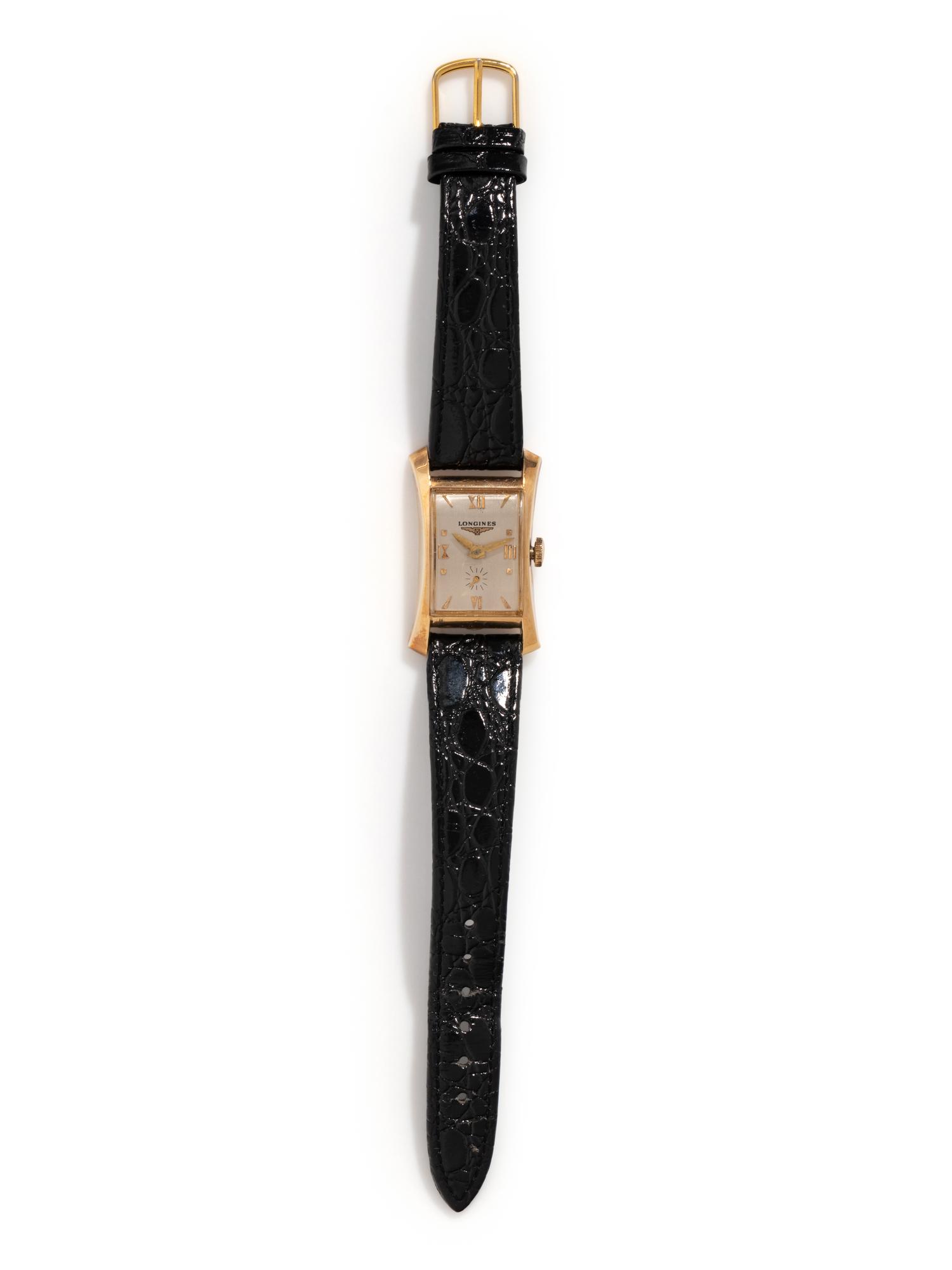 LONGINES, 14K YELLOW GOLD WATCH